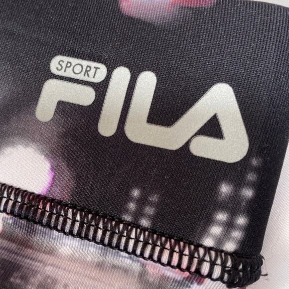 FILA SPORT medium running shorts spot activewear streetwear Blurry Spots - Picture 2 of 11